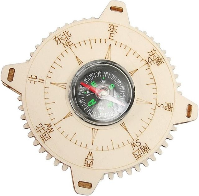 Binchi Bastelmodell Wissenschaftsexperiment, Lernspielzeug, Holz - Bild 1