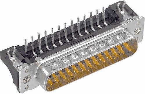 HARTING Steckverbinder 09 65 362 6816 09653626816 Polzahl: 25 Löten, Multicolour - Bild 1
