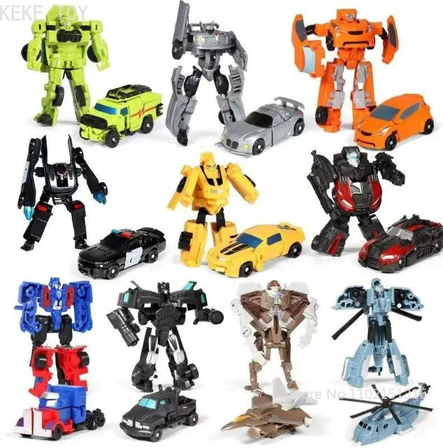 Discover Intime Verwandlungs-Mini-Autos, Roboterauto Spielzeug, 24-teiliges Set, Kunststoff, ab 14 Jahren - Bild 1
