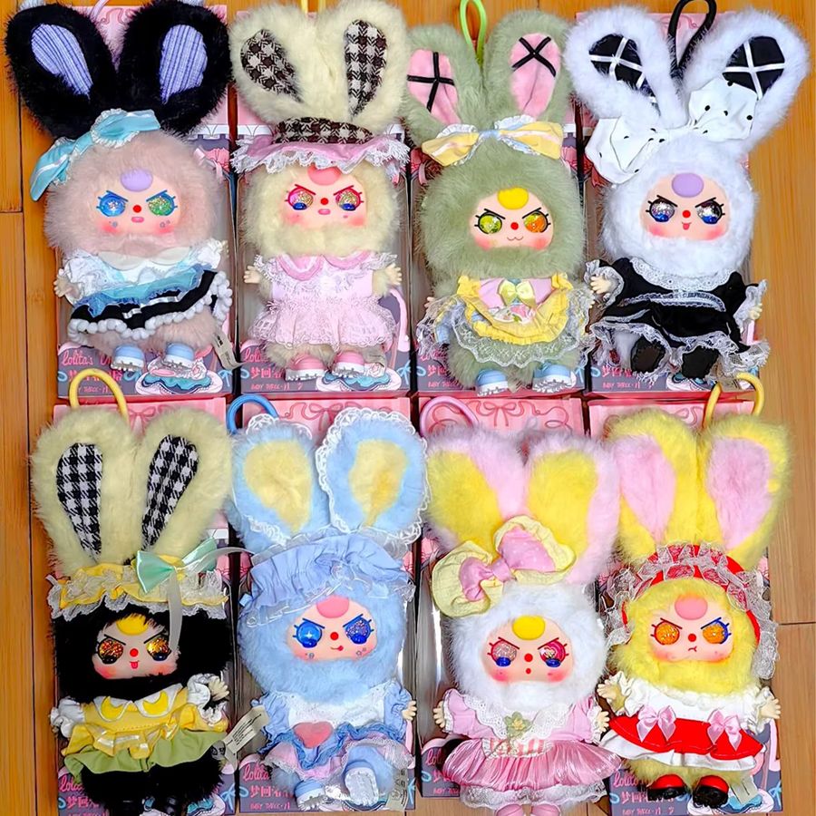 Baby Three Lolita's Dream Mini Blind Box Serie - Bunte Plüschpuppe als Schlafbegleiter und Spielzeug-Ornament - Bild 5