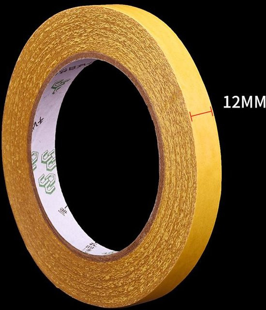 Yiran toy 1 Doppelseitiges Glasfasergitter Klebeband Transparentes Netzband Wasserdicht mit 20 Meter Länge - Bild 1