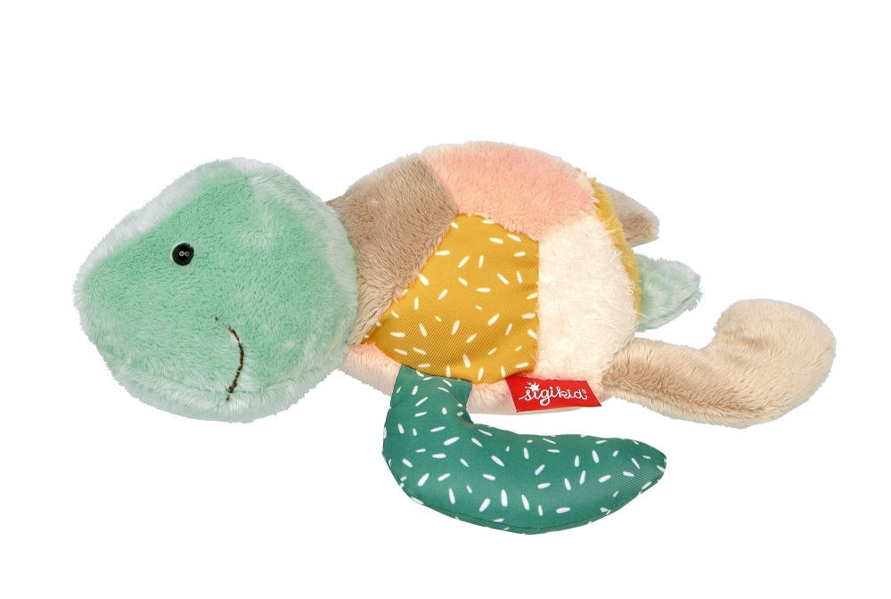 sigikid Schildkröte Patchwork Yellow, Plüsch / Textil, ab 0 Jahre - Bild 1