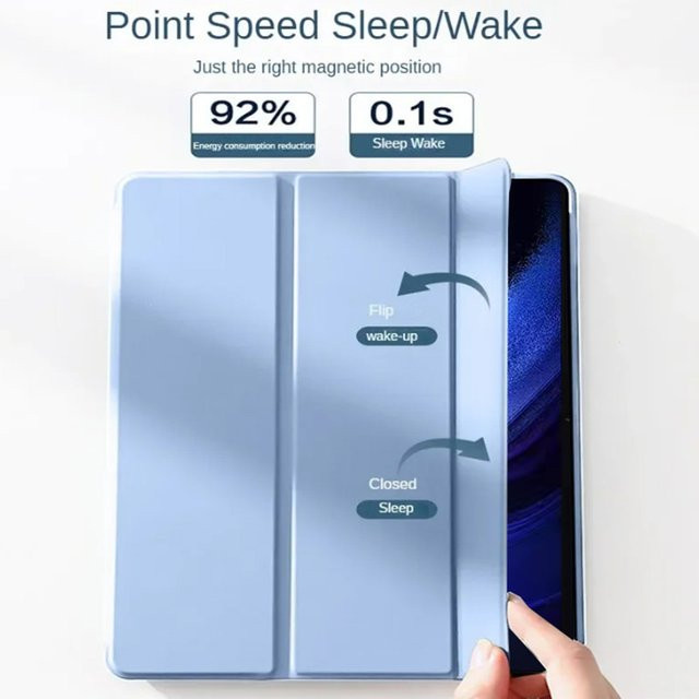 Magnetisches Smart Cover mit Ständerfunktion für Xiaomi Pad 7, Pad 7 Pro und MiPad 6S Pro, Farbe: Schwarz - Bild 1