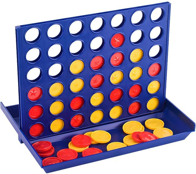 Igeteck 4 in einer Linie Brettspiel 3D Bunt / Mehrfarbig - Bild 1