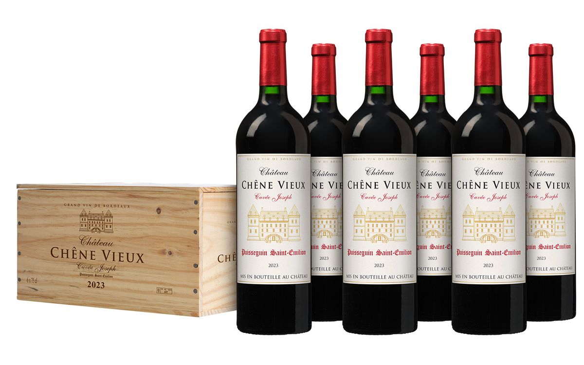 Chateau Chêne Vieux Rotwein Bordeaux, Cabernet Sauvignon/Merlot, 0,75 l - Bild 2