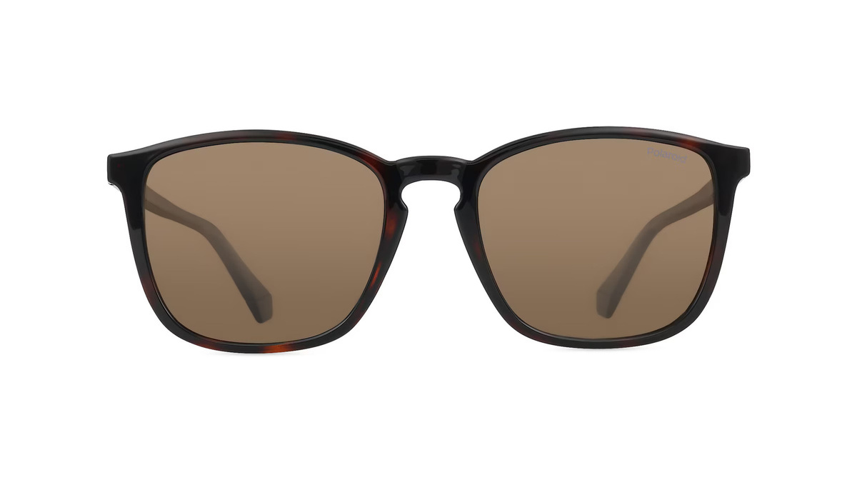 Polaroid PLD 4139/S Sonnenbrille, Vollrand, Quadratisch, Kunststoff, braun, Herren - Bild 1