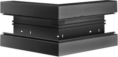 Hager Außeneck BR6517039011 Schwarz B: 17,0 cm, T: 6,8 cm - Bild 1