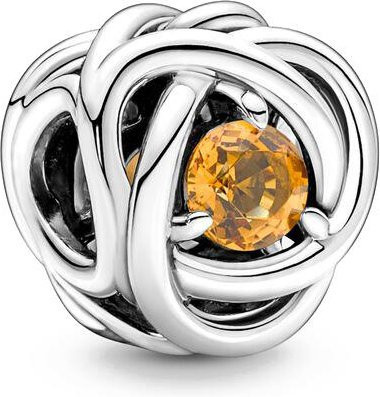 Anhänger Charm 925 Silber, Perle, Zirkonia, Damen - Bild 1