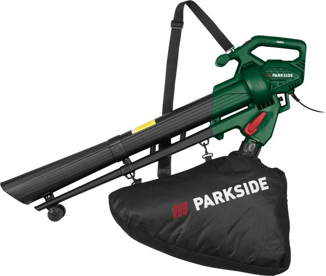 PARKSIDE Elektro-Laubsauger-Laubbläser PLS 2600 B2 3in1 in Grün - Bild 1