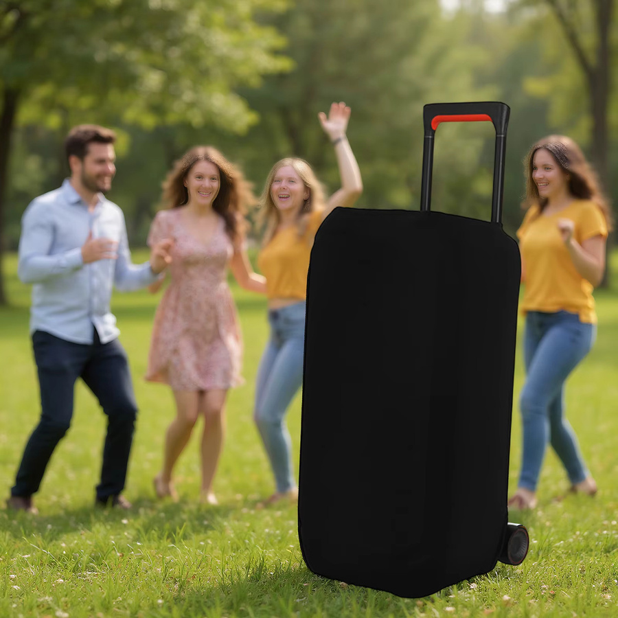 Schützende Staubschutzhülle für JBL Partybox 320 in Schwarz - Bild 3