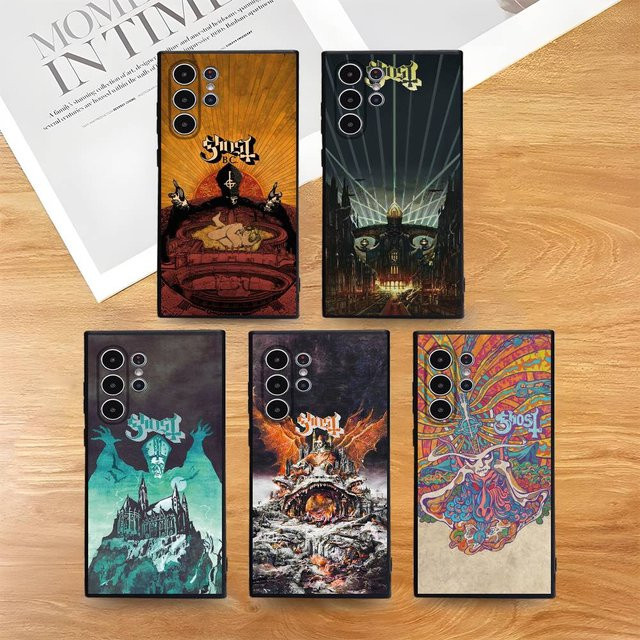 Rock G-Ghost Heavy Metal Band Handyhülle für Samsung Galaxy S21 S22 S23 S24 S25 FE Plus Ultra in Multicolour aus weichem TPU - Bild 1