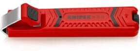 Knipex Abisoliermesser 16 20 16 SB für Rundkabel 4 bis 16 mm in Rot - Bild 2