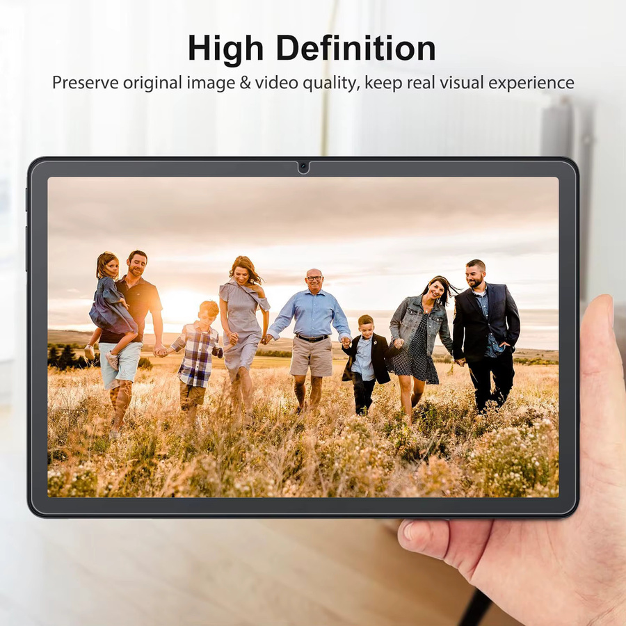 2 Stück Blackview Tab 9 WiFi 11 Zoll Displayschutzfolie aus gehärtetem Glas, ultraklar und kratzfest, transparent - Bild 4