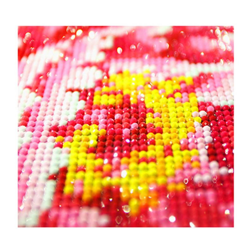 5D Diamantgemälde zum Selbermachen mit Motiv edle Frau in Multicolor, Wanddeko als DIY Diamond Painting Set, B: 25 cm, H: 30 cm - Bild 1