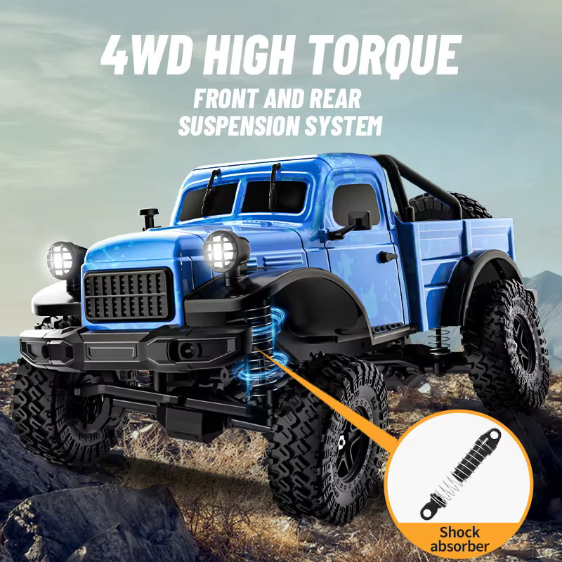 JIKEFUN Dodge Pickup Simulations-Kletterauto, Elektro-Truck, wasserdicht - Bild 5