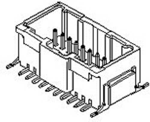 Molex Stiftgehäuse-Platine 557634070 - Bild 1