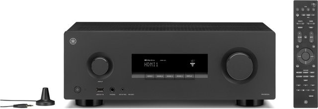 Yamaha RX-300A AV-Receiver in Schwarz mit Bluetooth und HDMI - Bild 1