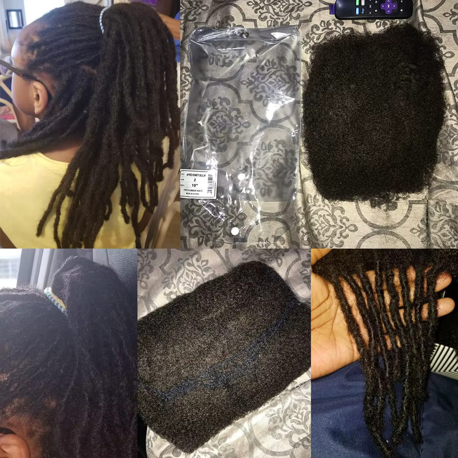 Remy Brasilianisches Haar Bundles, Afro Verworrene Masse, 50 g - Bild 3