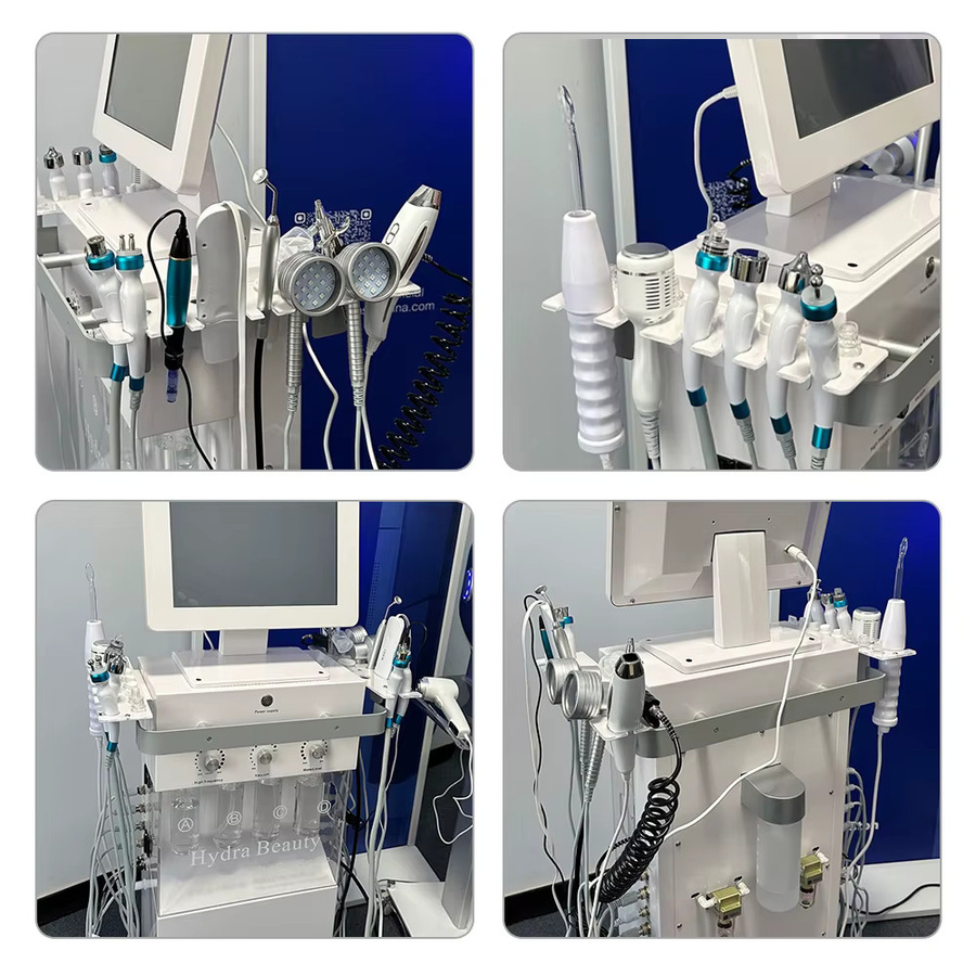 AOKO Hydro Facial Aqua Peel Gesichtsstraffungsgerät, Weiß - Bild 2