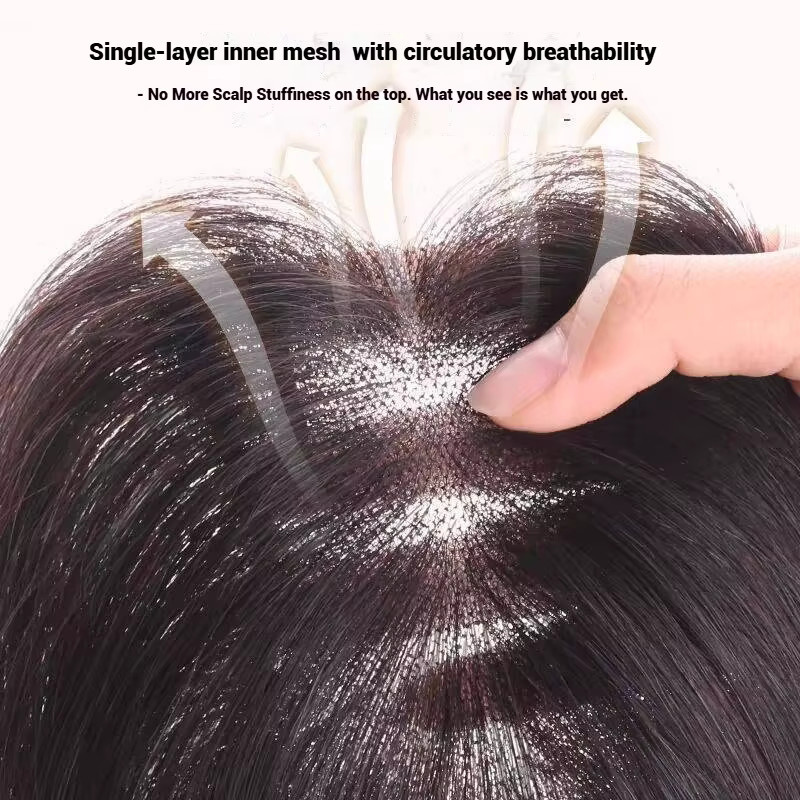 Anemone Echthaar-Toupet mit Pony, Clip-On, Damen - Bild 3