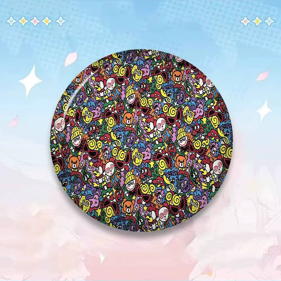 Hysteric Mini Brosche, Cartoon, 58 mm, Bunt - Bild 3