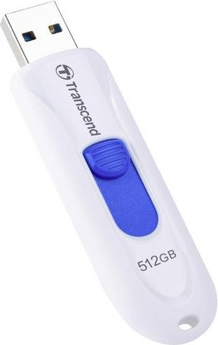 Transcend USB-Stick 512GB TS512GJF790W USB 3.1 Gen 1 in Weiß - Bild 1