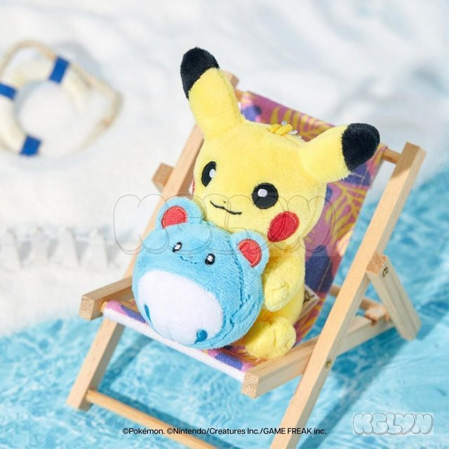 Pokemon Schlüsselanhänger Plüsch, beige, Unisex - Bild 1