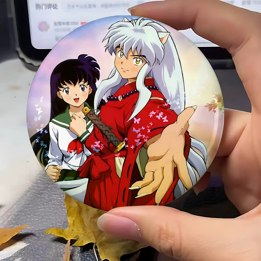 Bilibili Anstecknadel, Weißblech, runde Brosche, Unisex - Bild 4