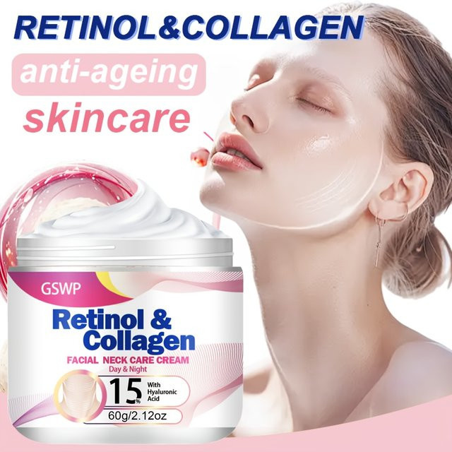 GSWP Retinol-Kollagen Gesichtscreme, 60g/120g, Unisex - Bild 1