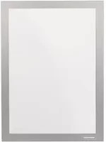magnetoplan magnetofix Magnetrahmen DIN A3 in Silber und Grau, 2er Pack - Bild 1