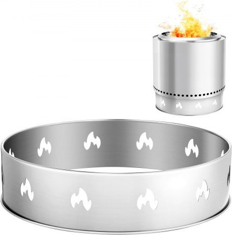VEVOR Standfuß für Feuerschale aus Edelstahl, Zubehör für Solo Stove Bonfire und Outdoor-Feuerstellen, tragbare Halterung für Camping und Kaminofen - Bild 1