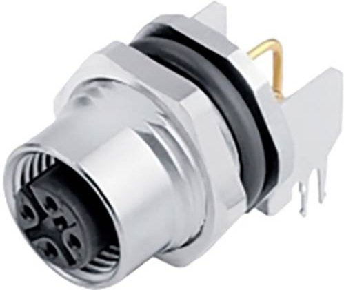 Weidmüller Sensor-/Aktor-Einbausteckverbinder 1467830000, Farbe: Silber, 15 Stück - Bild 1