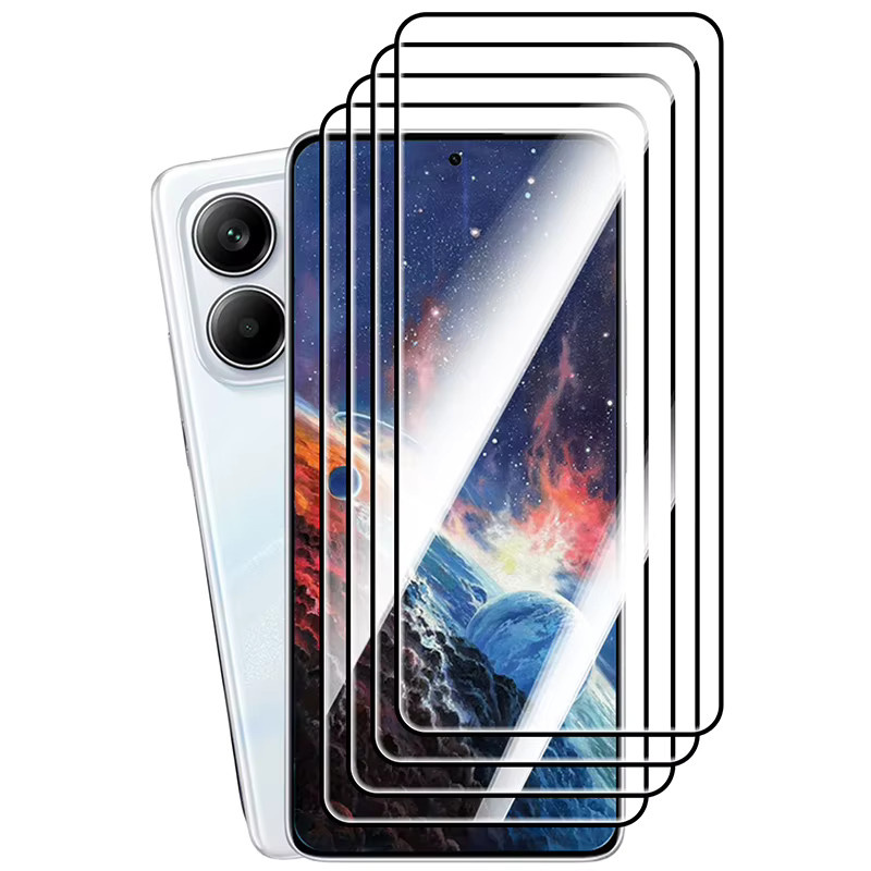 Xiaomi Displayschutzfolie aus gehärtetem Glas für Redmi Note 15 Pro 15R 14 13 4G 5G 13Pro transparent - Bild 5