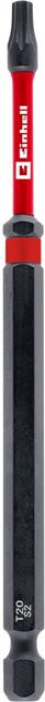 Einhell Impact Bit T20 mit Doppel-Torsion in Rot aus Stahl, Länge: 120 mm - Bild 1