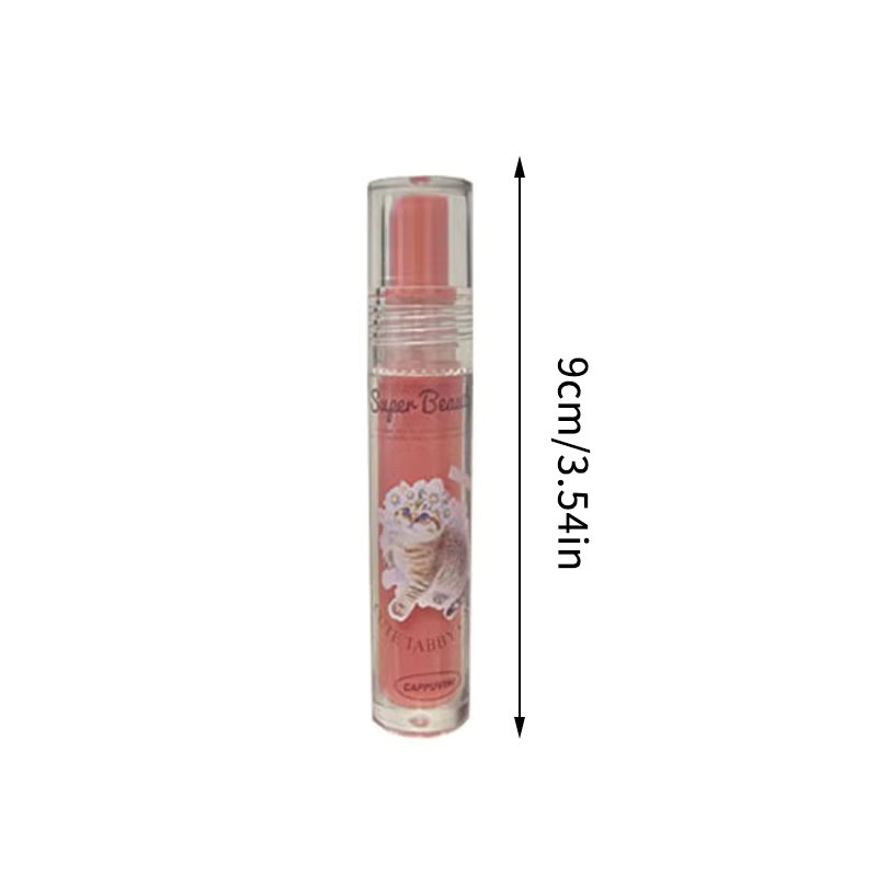 Cappuvini Cat Mirror Lip Glaze Lippenstift, Rot, Glänzend - Bild 2