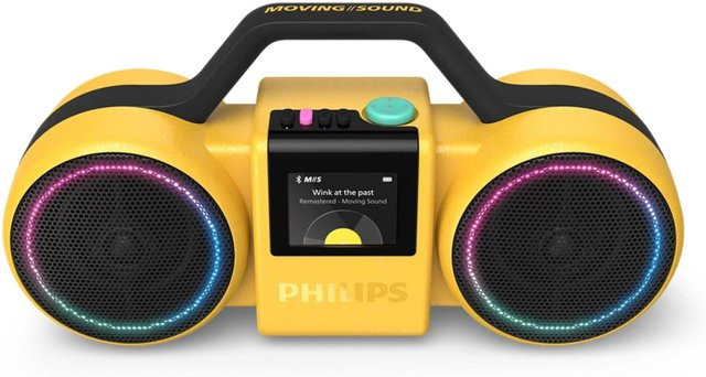 Philips Bluetooth-Lautsprecher TAMS60Y/00 in Gelb mit USB-C - Bild 1