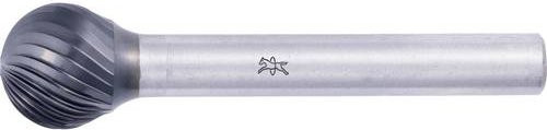 PFERD Frässtift KUD 1210/6 Z3 HC-FEP aus Hartmetall mit 12 mm Durchmesser und 51 mm Gesamtlänge - Bild 1
