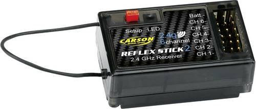 Graupner Carson Modellsport Reflex Stick 2 6-Kanal Empfänger 2,4GHz Stecksystem JR - Bild 1