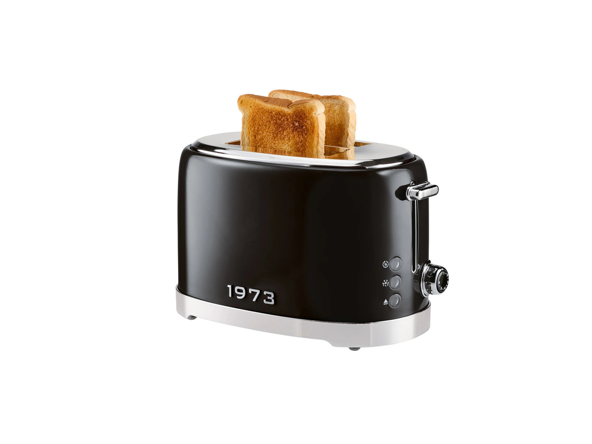 SILVERCREST Doppelschlitz-Toaster STR 980 C3 Edelstahl Schwarz - Bild 2