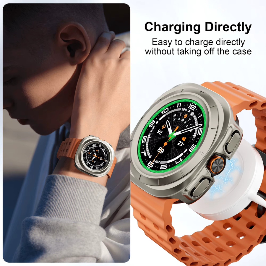 Samsung Galaxy Watch Ultra Hülle, PC, transparent, 47 mm - Bild 5