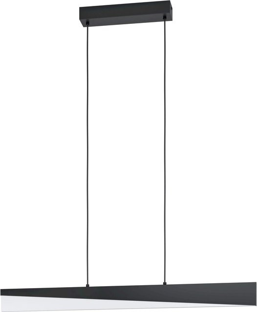Eglo LED-Pendelleuchte Isidro modern Schwarz B/T/H: 110 x 6 x 79,5 cm - Bild 1