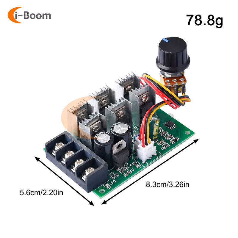 Aideepen PWM Motor Geschwindigkeit Controller DC 9-55V 40A 2000W Hochleistungs Motorregler für Pumpen und Motoren - Bild 3