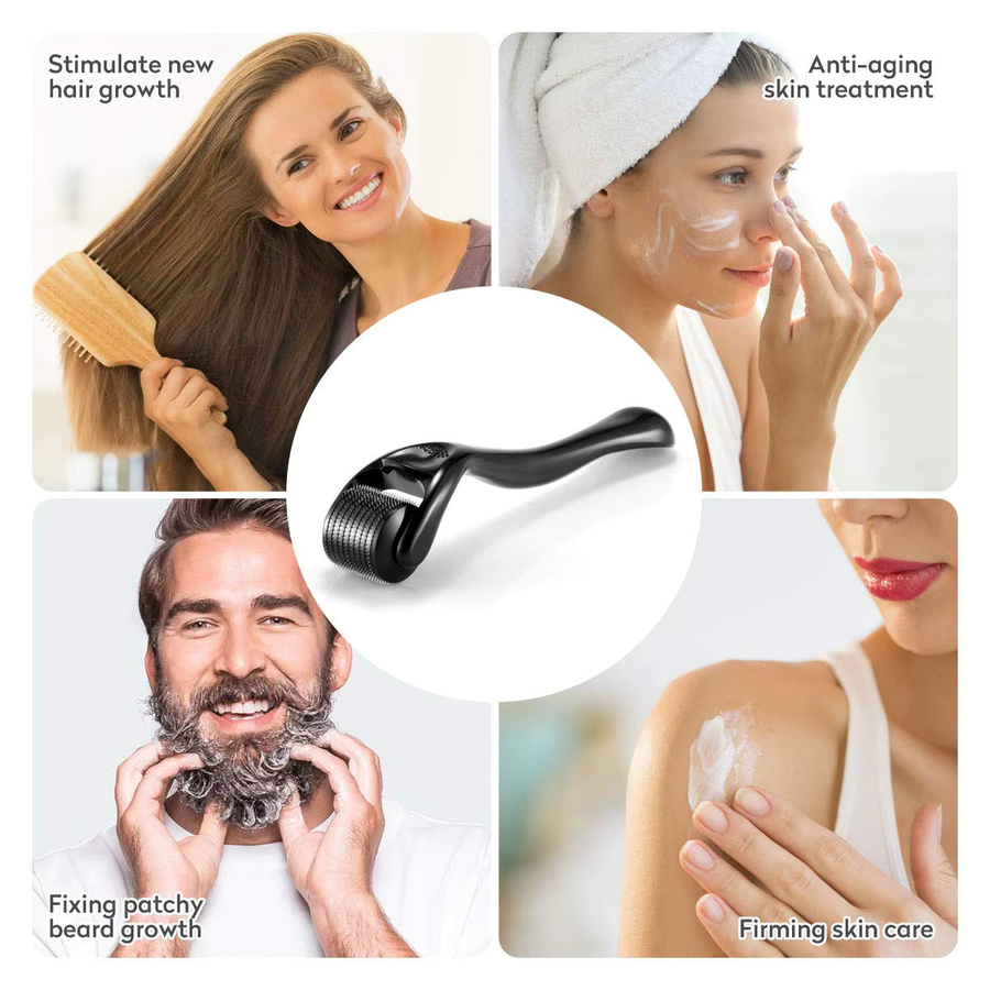 miqmi Derma Roller für Gesicht, Körper und Haare, Unisex - Bild 6