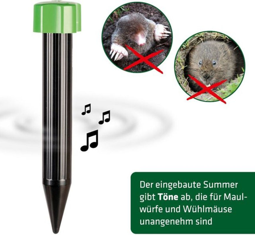Gardigo Wühlmausvertreiber und Maulwurf-Abwehr Mini - Bild 2