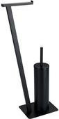 WENKO WC-Garnitur Lirio Stand in Schwarz Matt - Bild 1