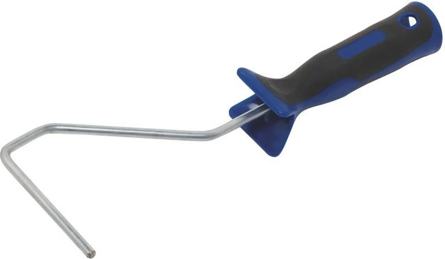 LUX-TOOLS Ersatzbügel mit rutschfestem 2K-Softgriff in Schwarz-Blau, 10 cm - Bild 1
