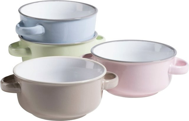 Mäser Suppentassen-Set Maila aus Steinzeug in Multicolour - Bild 1