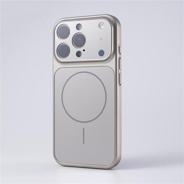 Stoßfeste MagSafe Schutzhülle mit matter Beschichtung und Kameraschutz für Apple iPhone 17, 17Air, 17Pro und 17Pro Max in Grau - Bild 1