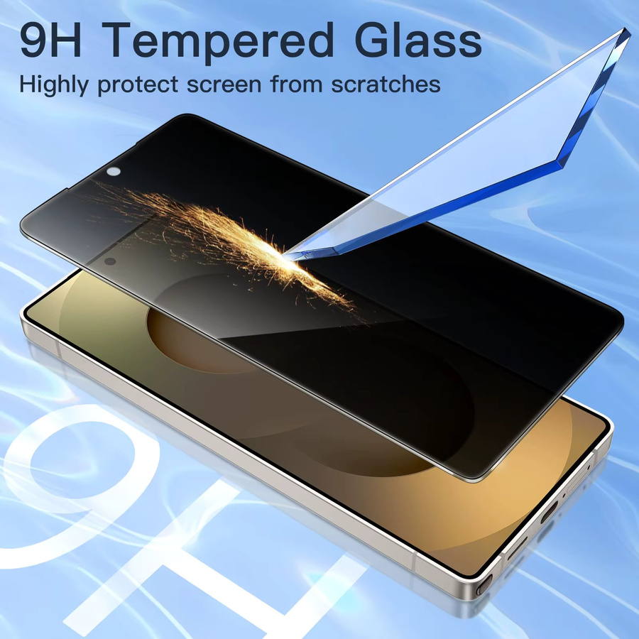 Xiaomi Anti-Spy Privatsphäre Panzerglas Display Schutzfolie für Redmi Note 13 12 11 Pro 12S 11S 10S 9S 10 13C 12C 10C 8 transparent - Bild 6