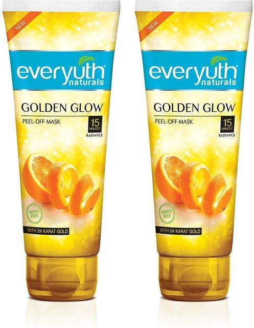 Everyuth Naturals Golden Glow Peel-Off Maske, 100 g, mit Kollagen - Bild 1
